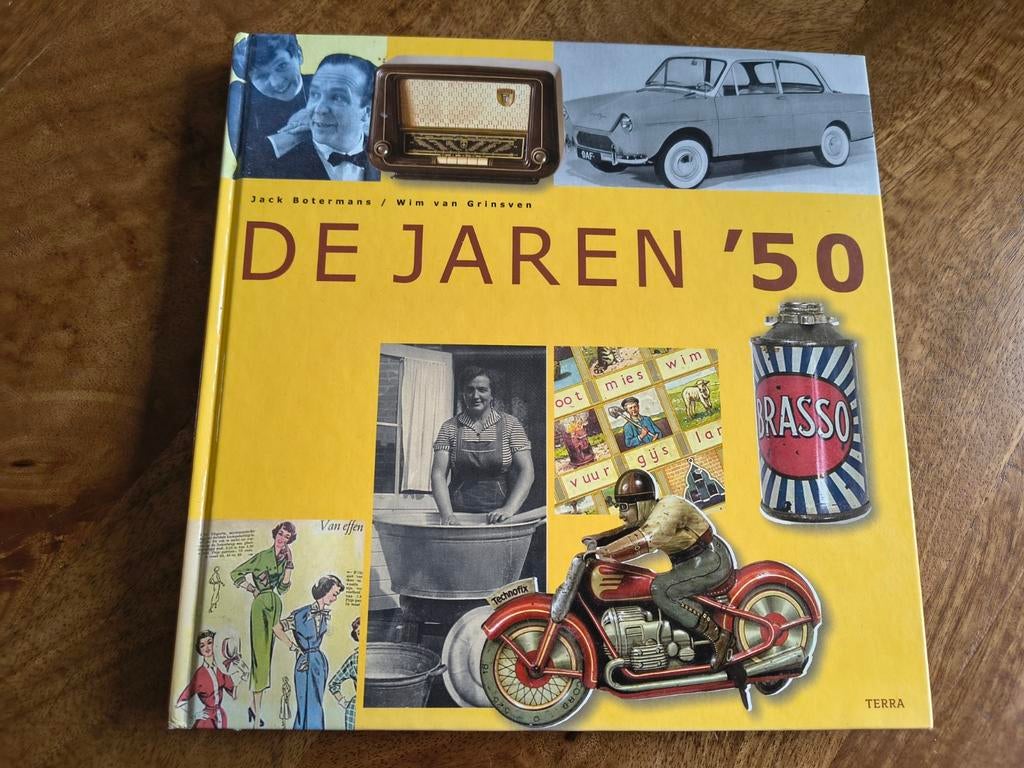 De jaren '50 boek hardcover jack botermans Wim van Grinsven, Ophalen of Verzenden, Zo goed als nieuw, Overige onderwerpen