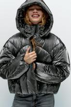 Zara metallic puffer jas, Ophalen of Verzenden, Zo goed als nieuw