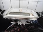 Chique verzilverde richaud met deksel, Huis en Inrichting, Keuken | Keukenbenodigdheden, Ophalen, Nieuw