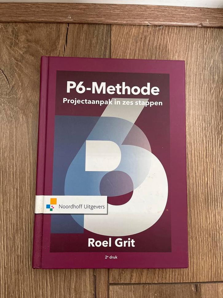 P6 Methode - Projectaanpak in zes stappen, Boeken, Studieboeken en Cursussen, Gelezen, HBO, Beta, Ophalen of Verzenden