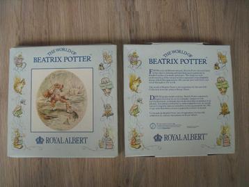 Beatrix Potter Royal Albert 2 bordjes Tom Kitten beschikbaar voor biedingen