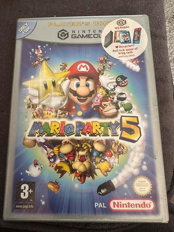 Mario party 5 voor gamecube zo goed als nieuw beschikbaar voor biedingen