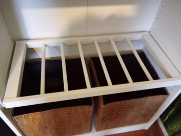 Pax 75 cm broekhanger, wit (ook kledinghanger) beschikbaar voor biedingen