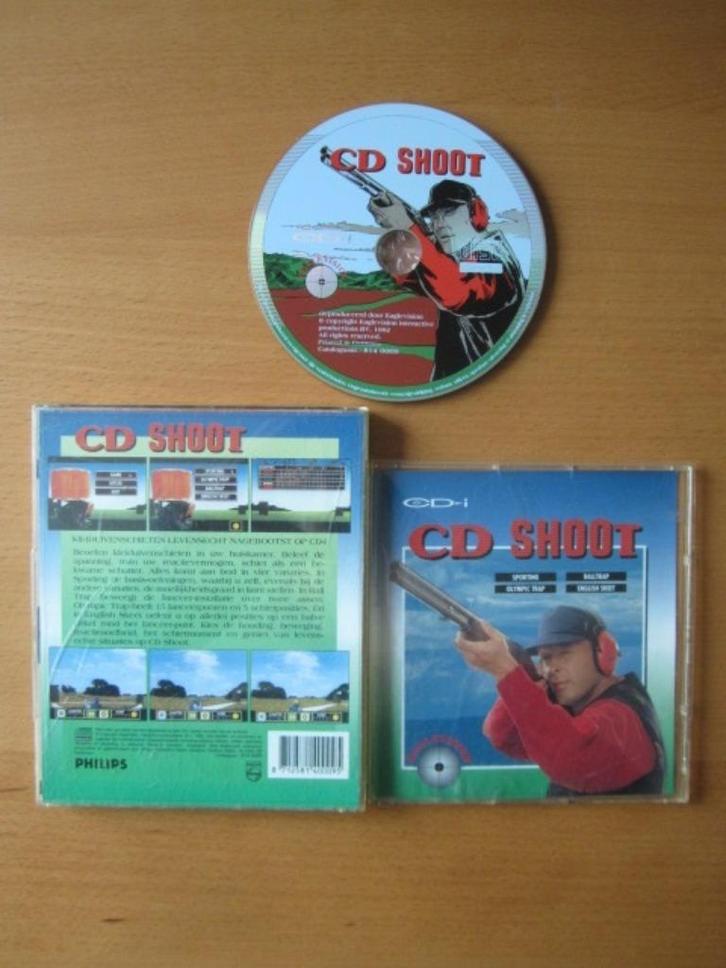 CD Shoot Philips CDI cd-i, Spelcomputers en Games, Games | Overige, Zo goed als nieuw, Avontuur en Actie, 1 speler, Vanaf 3 jaar