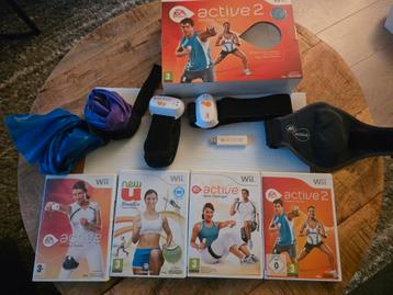 EA Active Wii - Complete Set! beschikbaar voor biedingen