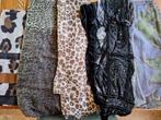 Pakket met 5 verschillende sjaals (4), Kleding | Dames, Mutsen, Sjaals en Handschoenen, Ophalen of Verzenden, Zo goed als nieuw