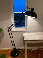 Zwarte Booglamp, Huis en Inrichting, Lampen | Vloerlampen, Ophalen of Verzenden, Gebruikt, Metaal, 150 tot 200 cm