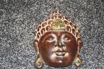 houten buddha masker 20 cm, Ophalen of Verzenden