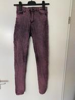 Roze denim skinny jeans - maat XS high waist, Kleding | Dames, Spijkerbroeken en Jeans, C&A, W27 (confectie 34) of kleiner, Zo goed als nieuw