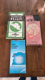 Kaarten België., Boeken, Atlassen en Landkaarten, Gelezen, Ophalen of Verzenden, 1800 tot 2000, Landkaart