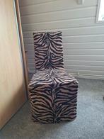 6 stoelen met losse hoes., Huis en Inrichting, Stoelen, Ophalen, Gebruikt, Overige kleuren, Vijf, Zes of meer stoelen