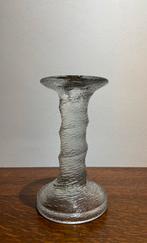 Vintage Glazen Kandelaar ‘bohemian glass’, Antiek en Kunst, Antiek | Glas en Kristal, Ophalen