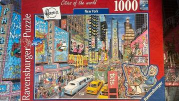 Legpuzzel 1000 stukjes New York cities of the world beschikbaar voor biedingen