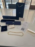 Swarovski Una Angelic Goud ketting, Ophalen of Verzenden, Nieuw, Goud, Goud