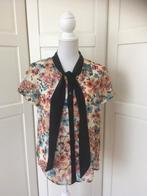 Twenty Three zgan blauwe chiffon floral blouse XL,valt als L, Kleding | Dames, Blouses en Tunieken, Blauw, Maat 46/48 (XL) of groter