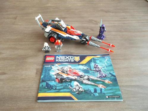 lego nexo knights 70348 lance's twin jouster (2017), Kinderen en Baby's, Speelgoed | Duplo en Lego, Gebruikt, Lego, Complete set