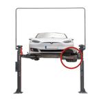 Twee Koloms Hefbrug 4000kg Vloerloos 2 In 1 EVA Cascos, Ophalen, Zo goed als nieuw