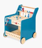Loopwagen - Gereeschapswagen - Pinolino, Kinderen en Baby's, Speelgoed | Houten speelgoed, Ophalen, Zo goed als nieuw, Duw- of Trekspeelgoed