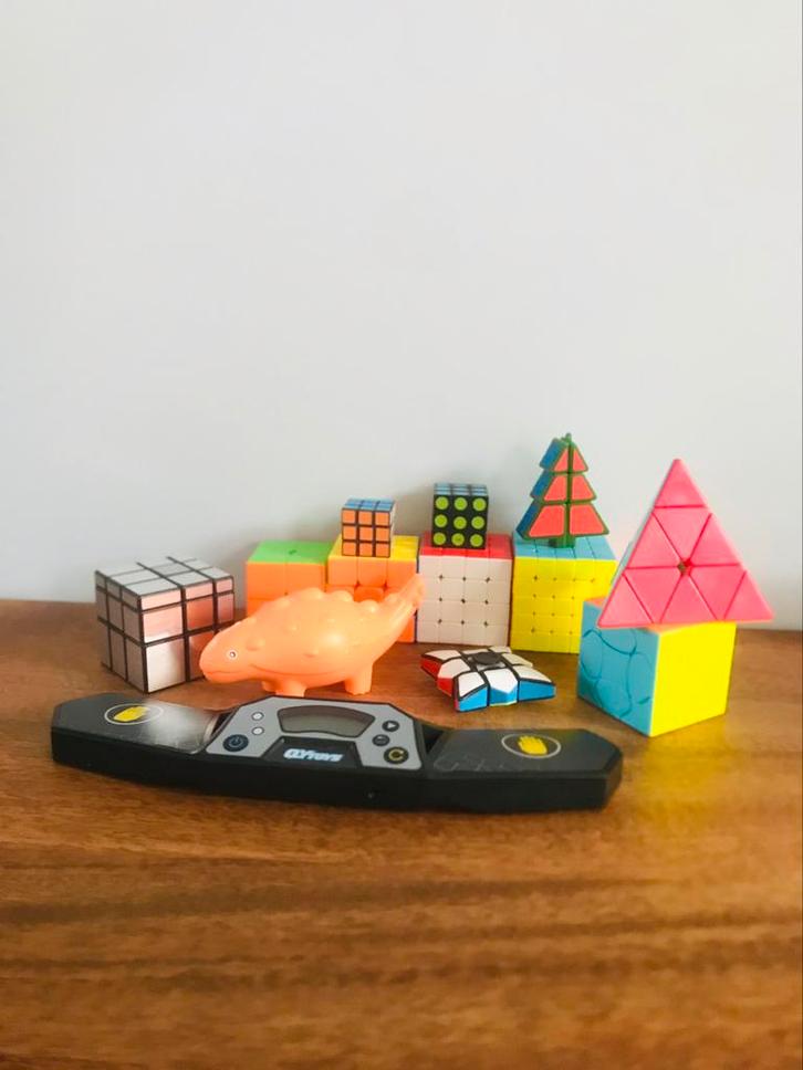 Rubicks cube, Hobby en Vrije tijd, Denksport en Puzzels, Gebruikt, Rubik's of 3D-puzzel, Ophalen of Verzenden