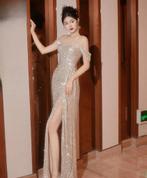 Laatste kans! Stunning Sequin Evening Gown – Size L, Kleding | Dames, Jurken, Overige kleuren, Verzenden, Maat 42/44 (L), Zo goed als nieuw