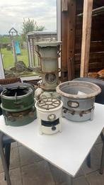 Petroleum kachel en kooktoestellen., Antiek en Kunst, Ophalen