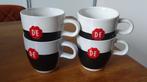 4 Koffiekopjes Van Douwe Egberts., Huis en Inrichting, Ophalen of Verzenden, Zo goed als nieuw, Overige stijlen, Kop(pen) en/of Schotel(s)