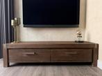 Bruin tv meubel, Ophalen, Gebruikt, 150 tot 200 cm, Minder dan 100 cm
