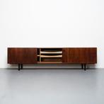 Vintage Deens dressoir in palisanderhout, ontworpen door Ib, Ophalen, Gebruikt, Kersenhout, 200 cm of meer