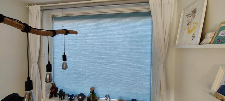 Raamdecoratie - Plissé Gordijn Veneta, Huis en Inrichting, Stoffering | Gordijnen en Lamellen, Zo goed als nieuw, 100 tot 150 cm