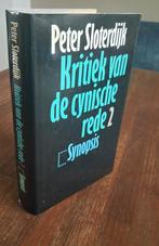 Peter Sloterdijk - Kritiek van de Cynische Rede - 2, Boeken, Ophalen of Verzenden, Zo goed als nieuw, Algemeen