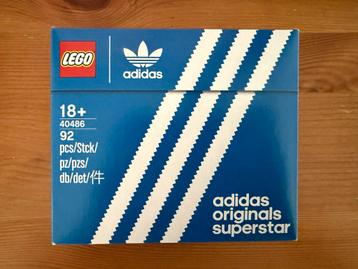 NIEUW LEGO Adidas Originals Superstar 40486 beschikbaar voor biedingen