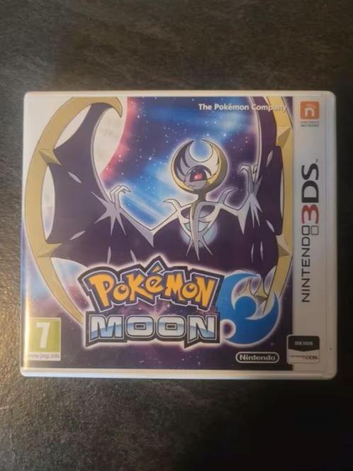 Pokémon Moon - Nintendo 3DS, Spelcomputers en Games, Games | Nintendo 2DS en 3DS, Zo goed als nieuw, Avontuur en Actie, 1 speler