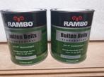 2 blikken Rambo Buitenbeits White wash 1211., Ophalen, Nieuw
