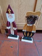 HOUTEN SINTERKLAAS & PIET, Ophalen of Verzenden, Nieuw, Versiering, Kerst of Sinterklaas