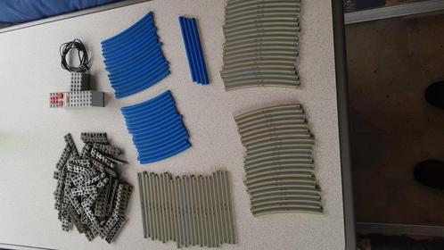 Lego blauw en grijze treinrails 4,5 v, Kinderen en Baby's, Speelgoed | Duplo en Lego, Gebruikt, Ophalen of Verzenden