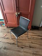 6 Alias High Frame Stoelen Vintage - Onverwoestbaar!, Huis en Inrichting, Stoelen, Ophalen, Gebruikt, Zwart, Metaal