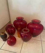 Mooie set vazen, Huis en Inrichting, Ophalen, Gebruikt, Overige kleuren, Glas