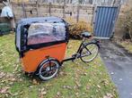 Babboe big bakfiets, met nieuwe huif (goedgekeurd), Ophalen, Gebruikt, 4 kinderen of meer, Huif