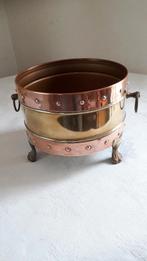 ANTIEKE  KOPEREN RIO TIEL BLOEMPOT, Antiek en Kunst, Ophalen of Verzenden