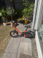 Btwin fiets oranje voor kinderen met zijwieltjes, Ophalen, Zijwieltjes, Btwin Decathlon, Minder dan 16 inch