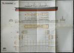 Grote Poster, Indeling R.M.S. Titanic, Verzamelen, Ophalen of Verzenden, Kaart, Foto of Prent