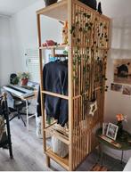 Bamboe kledingkast, Huis en Inrichting, Kasten | Kledingkasten, Ophalen, 50 tot 100 cm, Zo goed als nieuw, 150 tot 200 cm