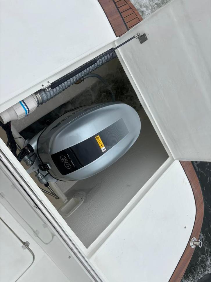 honda 60  pk occasion, Watersport en Boten, Vis- en Consoleboten, 50 tot 70 pk, 3 tot 6 meter, Benzine, Buitenboordmotor, Polyester