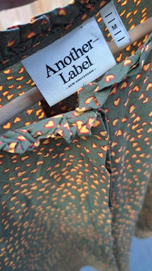Another Label dames blouse maat M 100% viscose, Kleding | Dames, Blouses en Tunieken, Zo goed als nieuw, Maat 38/40 (M), Groen