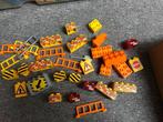 Duplo Stenen en Hekjes - Bouw / werk aan de weg, Ophalen of Verzenden, Gebruikt, Losse stenen, Duplo