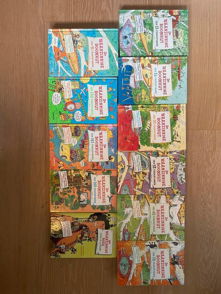 De Waanzinnige Boomhut, Boeken, Kinderboeken | Jeugd | onder 10 jaar, Gelezen, Fictie algemeen, Ophalen of Verzenden