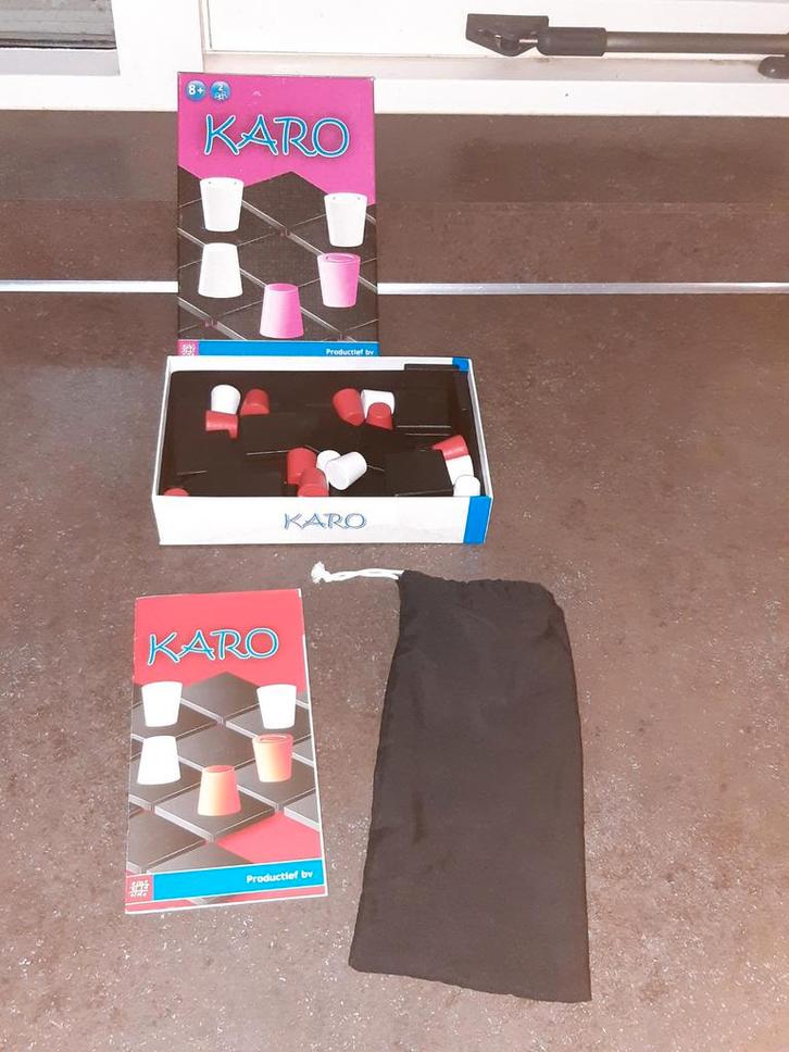 Karo uitmuntende staat 2007, Hobby en Vrije tijd, Gezelschapsspellen | Bordspellen, Zo goed als nieuw, Ophalen of Verzenden