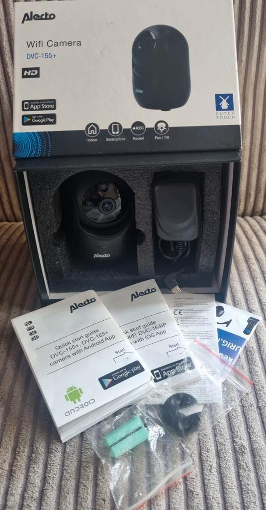 Alecto DVC-155+ Wifi Camera - Nieuw in Doos!, Audio, Tv en Foto, Videobewaking, Nieuw, Binnencamera, Ophalen of Verzenden