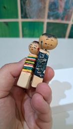 Vintage Japanse gummen met houten hoofd, Onbekend, Ophalen of Verzenden, Zo goed als nieuw, Onbekend