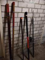 Diverse vishengels en molens, Ophalen of Verzenden, Gebruikt, Werphengel